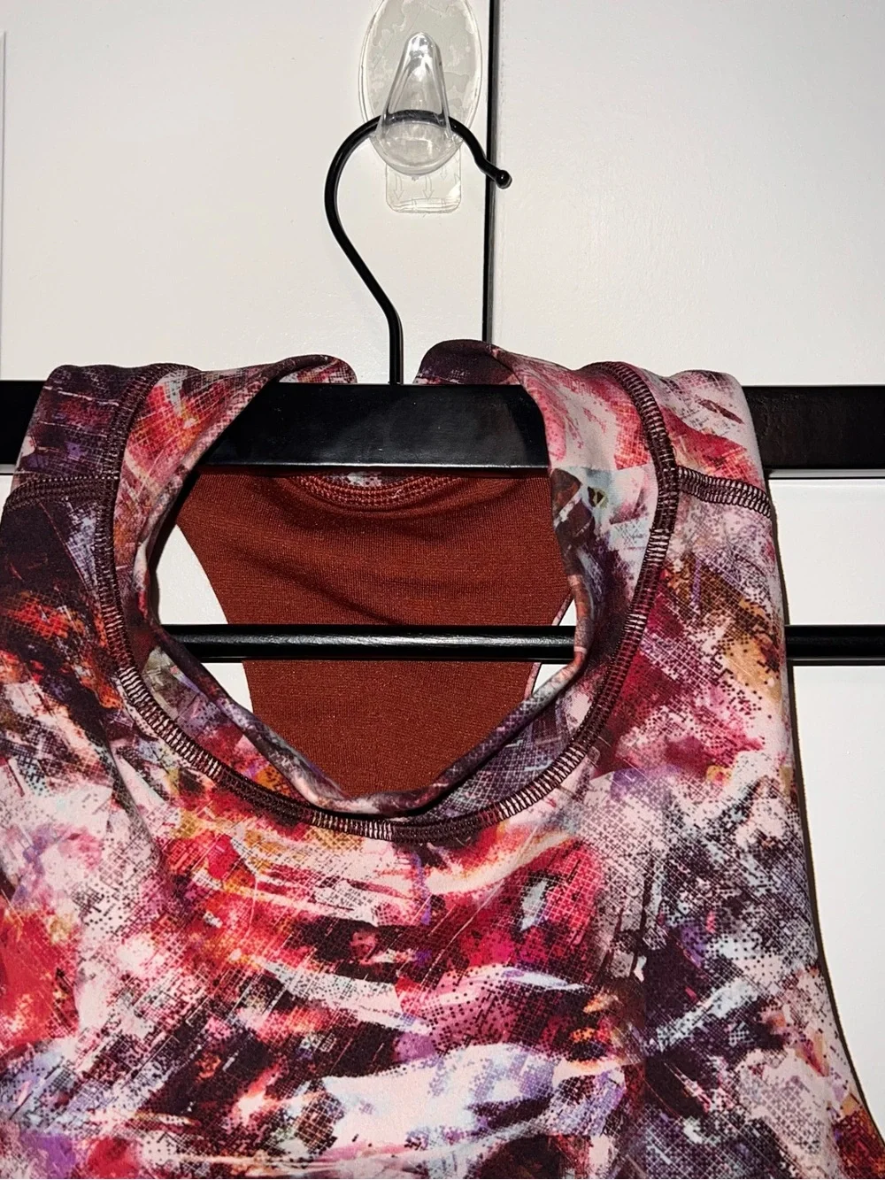 Lululemon Everlux and Mesh Cropped Tank, Size 8